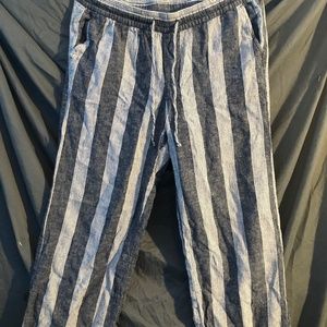 Vertical Striped Pants